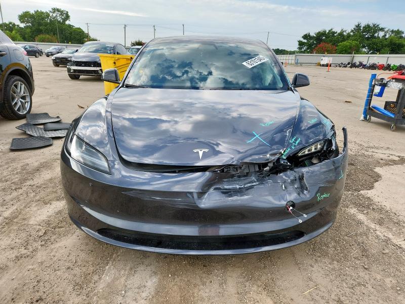 5YJ3E1EA7RF724241 - 2024 TESLA MODEL 3 Մոխրագույն լուսանկար 5