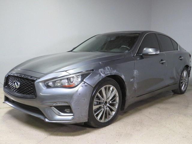 JN1EV7AP1KM511713 - 2019 INFINITI Q50 LUXE GRAY photo 2