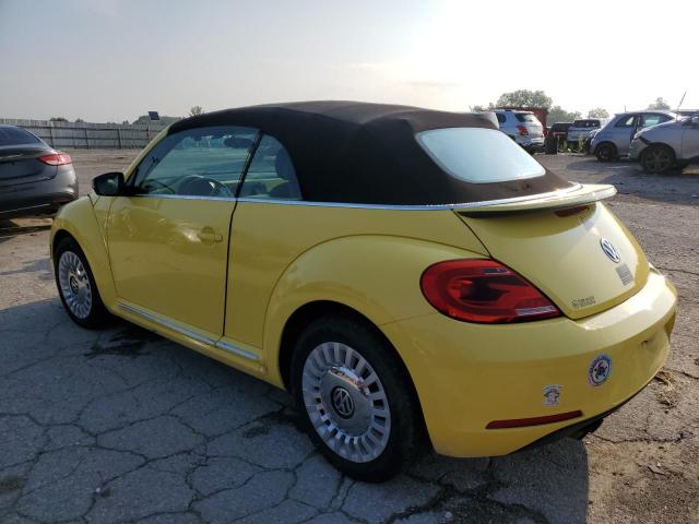 3VW5X7AT9EM806200 - 2014 VOLKSWAGEN BEETLE YELLOW photo 2