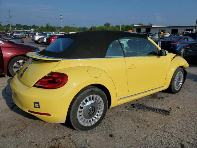 3VW5X7AT9EM806200 - 2014 VOLKSWAGEN BEETLE YELLOW photo 3