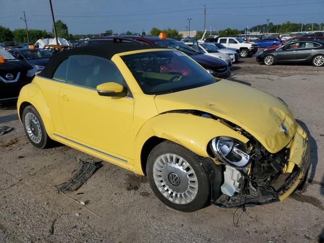 3VW5X7AT9EM806200 - 2014 VOLKSWAGEN BEETLE YELLOW photo 4