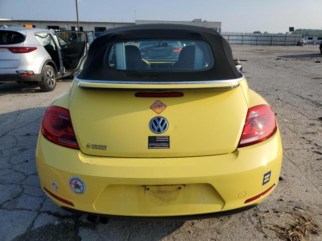 3VW5X7AT9EM806200 - 2014 VOLKSWAGEN BEETLE YELLOW photo 6