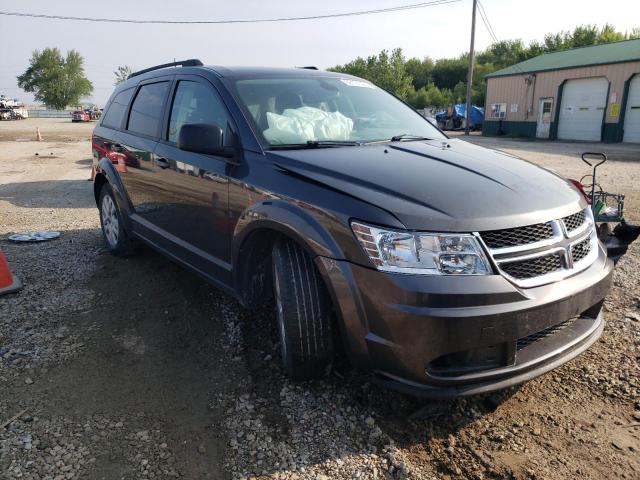 3C4PDCAB6LT265324 - 2020 DODGE JOURNEY SE GRAY photo 4