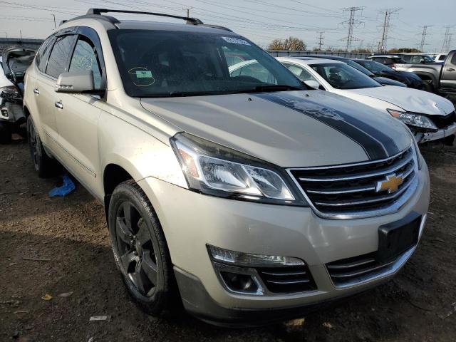 1GNKVLKD3DJ144578 - 2013 CHEVROLET TRAVERSE LTZ TAN photo 1