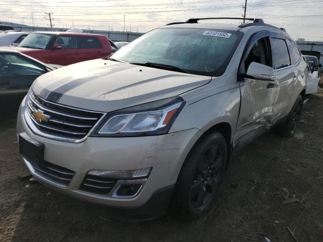 1GNKVLKD3DJ144578 - 2013 CHEVROLET TRAVERSE LTZ TAN photo 2