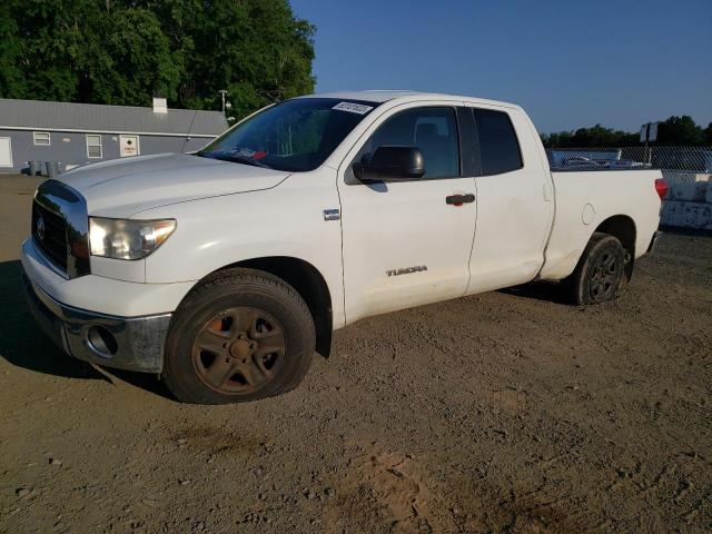 5TFBT54148X012655 - 2008 TOYOTA TUNDRA DOUBLE CAB WHITE photo 1