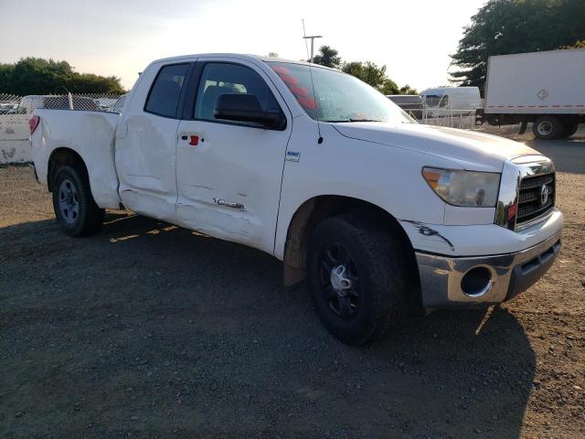 5TFBT54148X012655 - 2008 TOYOTA TUNDRA DOUBLE CAB WHITE photo 4