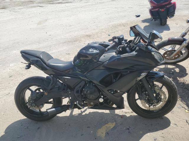 JKAEXEJ10KDA03463 - 2019 KAWASAKI EX650 J შავი ფოტო 1