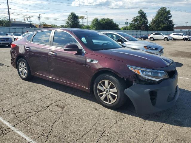 5XXGT4L30GG115287 - 2016 KIA OPTIMA LX BURGUNDY photo 4