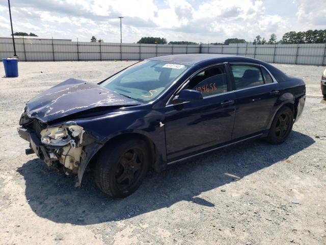 1G1ZH57B28F222349 - 2008 CHEVROLET MALIBU 1LT BLUE photo 1