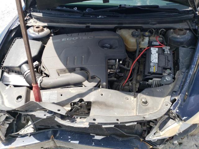 1G1ZH57B28F222349 - 2008 CHEVROLET MALIBU 1LT BLUE photo 11