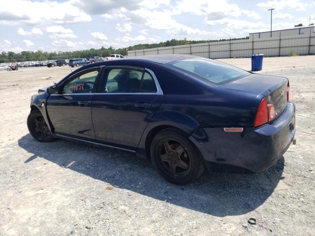 1G1ZH57B28F222349 - 2008 CHEVROLET MALIBU 1LT BLUE photo 2