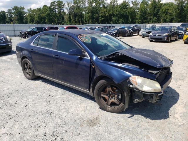 1G1ZH57B28F222349 - 2008 CHEVROLET MALIBU 1LT BLUE photo 4