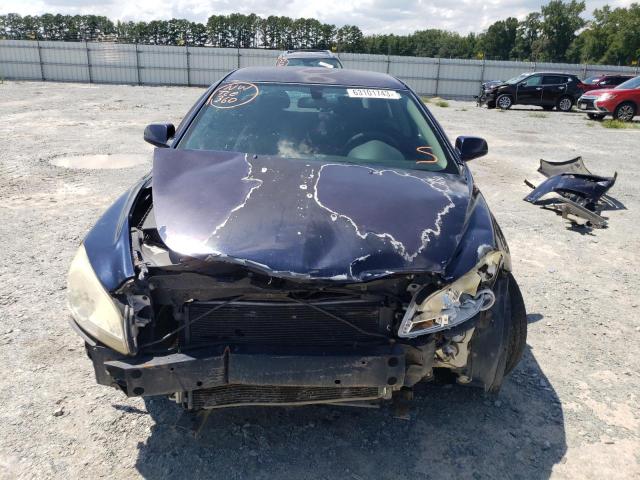 1G1ZH57B28F222349 - 2008 CHEVROLET MALIBU 1LT BLUE photo 5