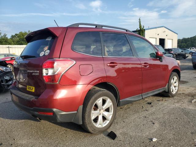 JF2SJAHC8EH427513 - 2014 SUBARU FORESTER 2.5I LIMITED BURGUNDY photo 3