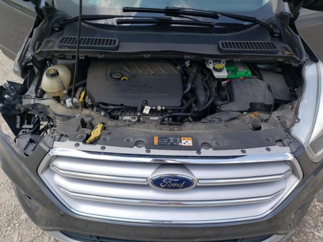 1FMCU0HD4JUA21786 - 2018 FORD ESCAPE SEL GRAY photo 12