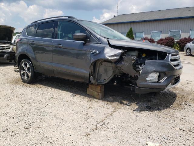1FMCU0HD4JUA21786 - 2018 FORD ESCAPE SEL GRAY photo 4