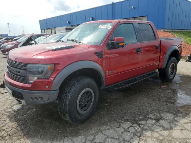 1FTFW1R6XEFD03765 - 2014 FORD F150 SVT RAPTOR RED photo 1