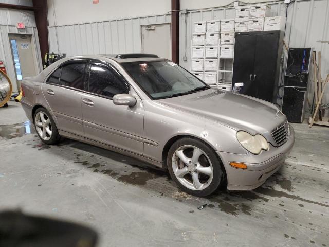 WDBRF40J94A645718 - 2004 MERCEDES-BENZ C 230K SPORT SEDAN BEIGE photo 4