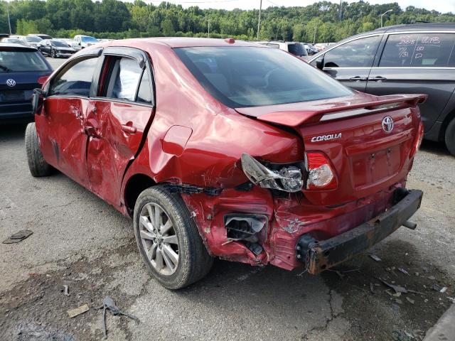 2T1BU40E99C134668 - 2009 TOYOTA COROLLA BASE BROWN photo 2