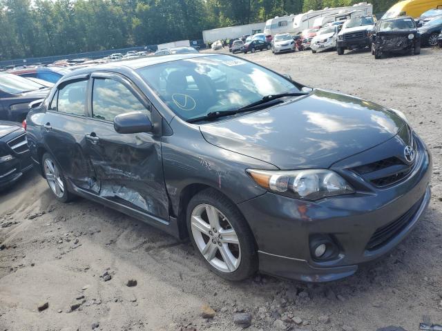 2T1BU4EE8DC116163 - 2013 TOYOTA COROLLA BASE GRAY photo 3