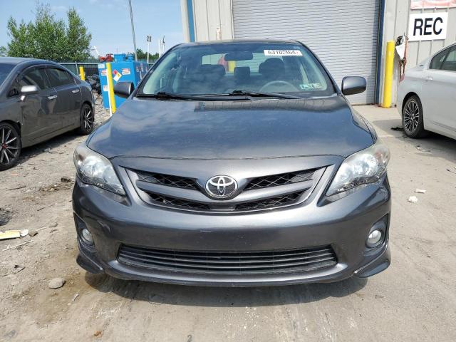 2T1BU4EE8DC116163 - 2013 TOYOTA COROLLA BASE GRAY photo 5