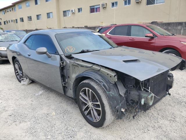 2C3CDZGGXKH702502 - 2019 DODGE CHALLENGER SXT GRAY photo 4