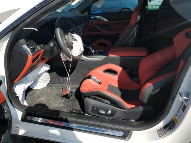 WBS43AZ05PCM16256 - 2023 BMW M4 COMPETITION WHITE photo 7