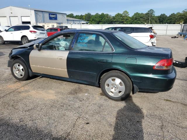 1HGCG165X1A029987 - 2001 HONDA ACCORD EX GREEN photo 2