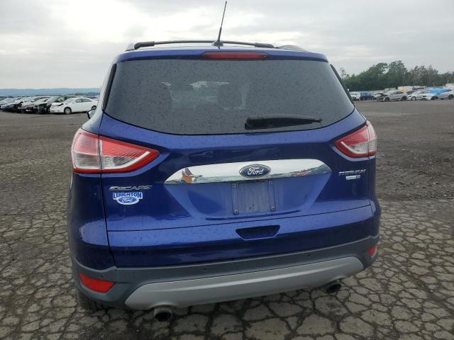 1FMCU9J99GUB78975 - 2016 FORD ESCAPE TITANIUM BLUE photo 6