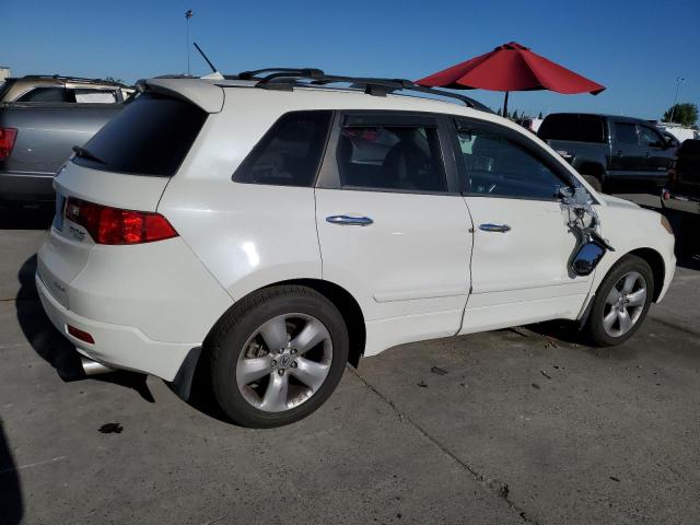 5J8TB18527A009883 - 2007 ACURA RDX TECHNOLOGY WHITE photo 3