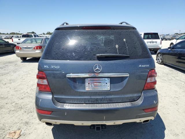 4JGBB8GB1BA722434 - 2011 MERCEDES-BENZ ML 350 4MATIC CHARCOAL photo 6