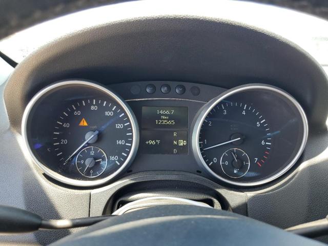 4JGBB8GB1BA722434 - 2011 MERCEDES-BENZ ML 350 4MATIC CHARCOAL photo 9