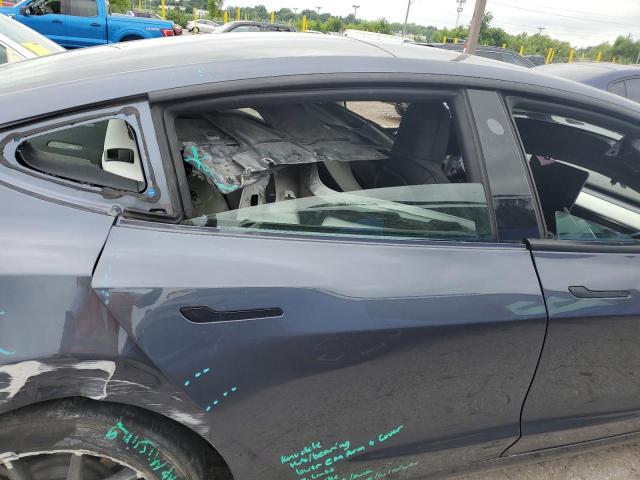 5YJ3E1EBXNF114627 - 2022 TESLA MODEL 3 رمادي صورة 10