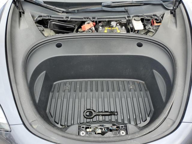 5YJ3E1EBXNF114627 - 2022 TESLA MODEL 3 رمادي صورة 11