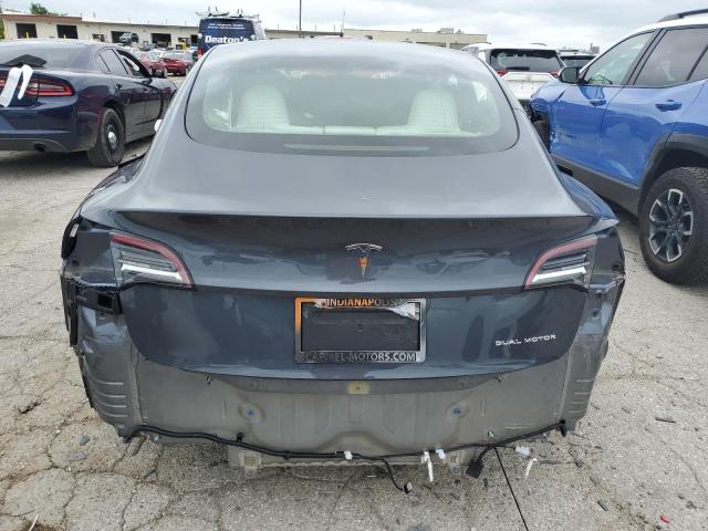 5YJ3E1EBXNF114627 - 2022 TESLA MODEL 3 رمادي صورة 6