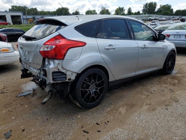 1FAHP3N26CL347481 - 2012 FORD FOCUS TITANIUM SILVER photo 3