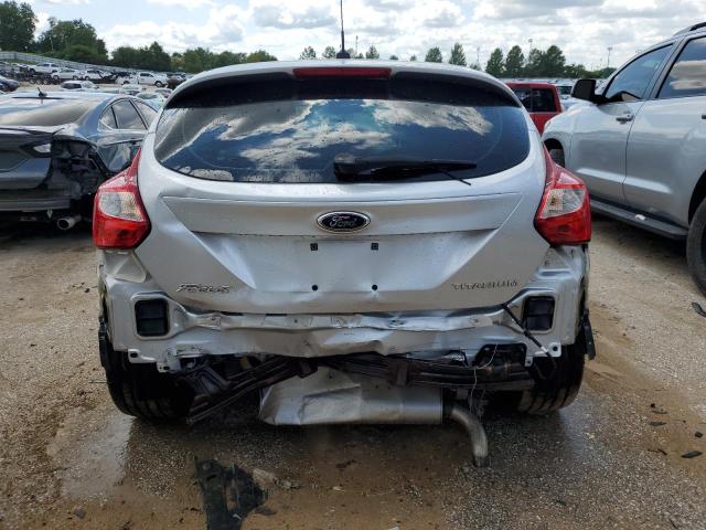 1FAHP3N26CL347481 - 2012 FORD FOCUS TITANIUM SILVER photo 6