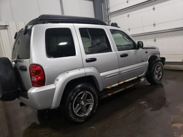 1J8GL38K33W604262 - 2003 JEEP LIBERTY RENEGADE 银色 照片 3