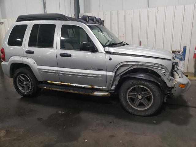 1J8GL38K33W604262 - 2003 JEEP LIBERTY RENEGADE 银色 照片 4