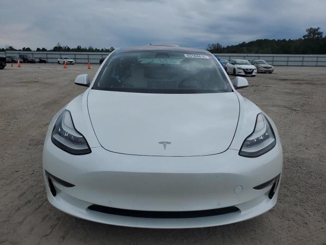 5YJ3E1EA9KF302025 - 2019 TESLA MODEL 3 WHITE photo 5