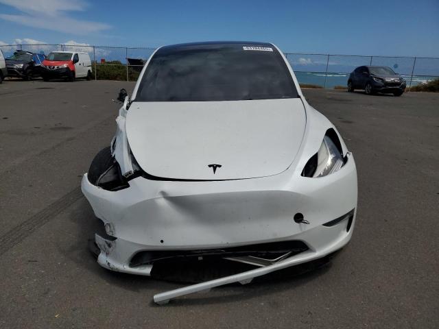 5YJYGDED6MF110186 - 2021 TESLA MODEL Y WHITE photo 5