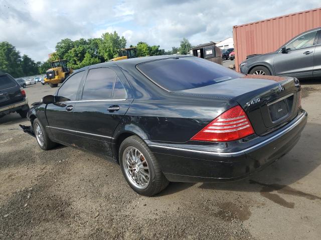 WDBNG83J04A404645 - 2004 MERCEDES-BENZ S 430 4MATIC BLACK photo 2
