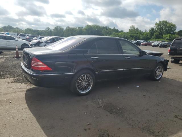 WDBNG83J04A404645 - 2004 MERCEDES-BENZ S 430 4MATIC BLACK photo 3