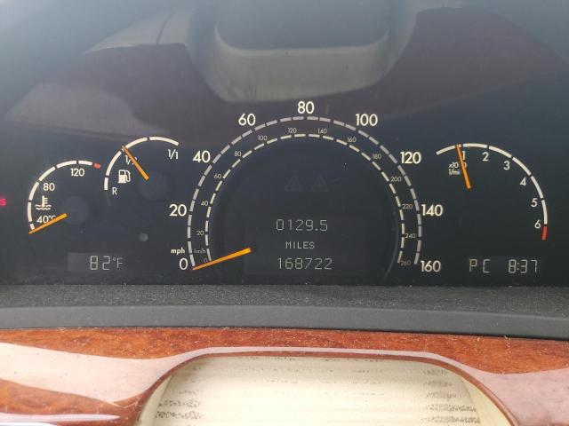 WDBNG83J04A404645 - 2004 MERCEDES-BENZ S 430 4MATIC BLACK photo 9