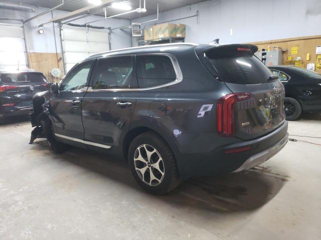 5XYP3DHC3MG162281 - 2021 KIA TELLURIDE EX GRAY photo 2