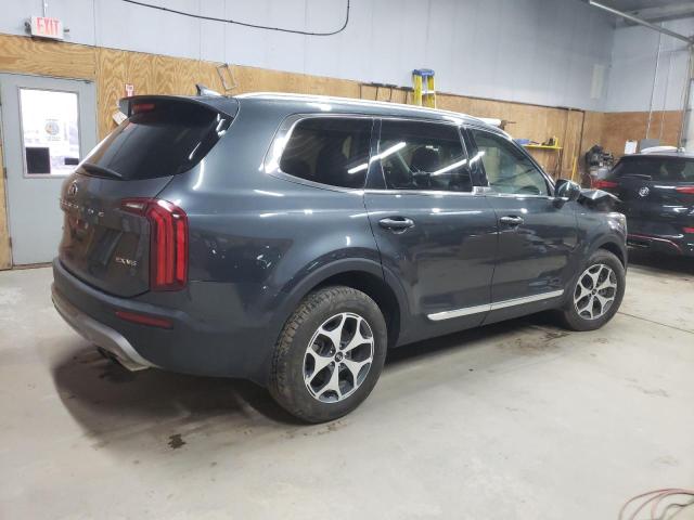 5XYP3DHC3MG162281 - 2021 KIA TELLURIDE EX GRAY photo 3