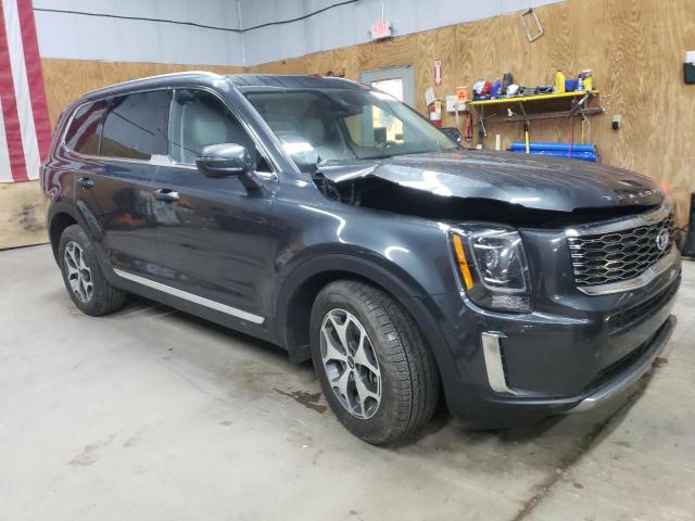 5XYP3DHC3MG162281 - 2021 KIA TELLURIDE EX GRAY photo 4