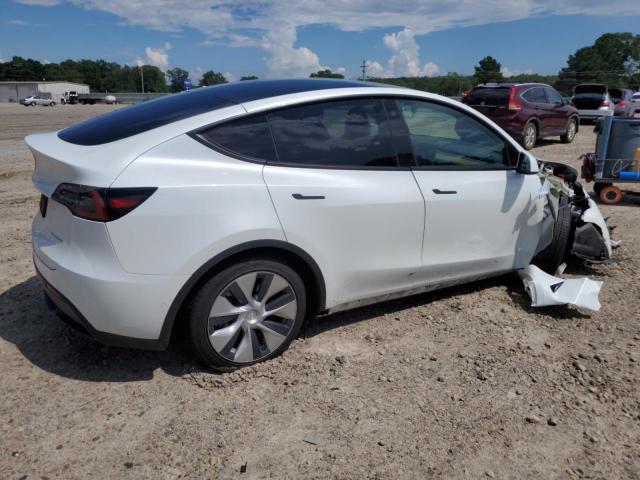 7SAYGAEE1NF520115 - 2022 TESLA MODEL Y WHITE photo 3