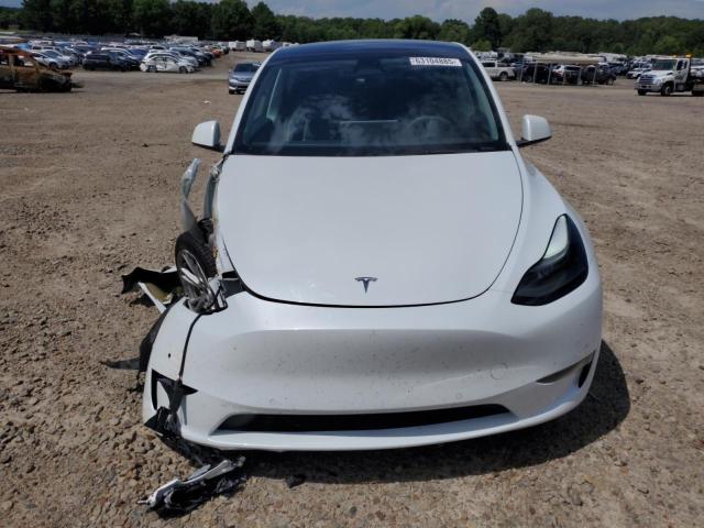 7SAYGAEE1NF520115 - 2022 TESLA MODEL Y WHITE photo 5
